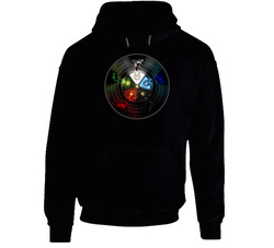 Magic The Gathering Mana Wizards Ccg Card Game Black Hooded Sweatshirt Hoodie Magic The Gathering Mana Wizards Ccg Card Game Black Hooded Sweatshirt Hoodie