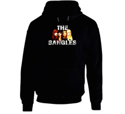 The Bangles Black Hooded Sweatshirt Hoodie The Bangles Black Hooded Sweatshirt Hoodie