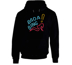 Sopranos Tv Show - Bada Bing 2 Black Hooded Sweatshirt Hoodie Sopranos Tv Show - Bada Bing 2 Black Hooded Sweatshirt Hoodie