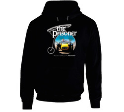 The Prisoner Cult Tv Show Black Hooded Sweatshirt Hoodie The Prisoner Cult Tv Show Black Hooded Sweatshirt Hoodie