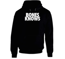 Jon Jones Bones Knows Mma Fighter Fan Black Hooded Sweatshirt Hoodie Jon Jones Bones Knows Mma Fighter Fan Black Hooded Sweatshirt Hoodie