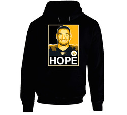 Mitch Trubisky Hope Black Black Hooded Sweatshirt Hoodie Mitch Trubisky Hope Black Black Hooded Sweatshirt Hoodie
