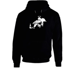 Fallen Angel Graffiti Art | T Merch Store Black Hooded Sweatshirt Hoodie Fallen Angel Graffiti Art | T Merch Store Black Hooded Sweatshirt Hoodie