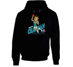 Rex Chapman Retro Basketball Caricature Black Hooded Sweatshirt Hoodie Rex Chapman Retro Basketball Caricature Black Hooded Sweatshirt Hoodie
