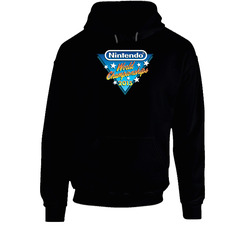 Nintendo World Championships 2015 Black Hooded Sweatshirt Hoodie Nintendo World Championships 2015 Black Hooded Sweatshirt Hoodie