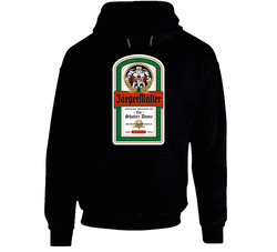 Jaeger Black Hooded Sweatshirt Hoodie