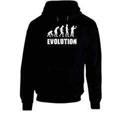 Evolution Of Darts Black Hooded Sweatshirt Hoodie