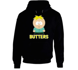 Butters South Park Comedy Tv Show Black Hooded Sweatshirt Hoodie
