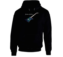 Jackson Guitars Pojj Black Hooded Sweatshirt Hoodie