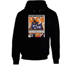 Slam Magazine Issue 40 Chris Webber Jason Williams Popular Basketball Magazine Grunge Look Black Hooded Sweatshirt Hoodie Slam Magazine Issue 40 Chris Webber Jason Williams Popular Basketball Magazine Grunge Look Black Hooded Sweatshirt Hoodie