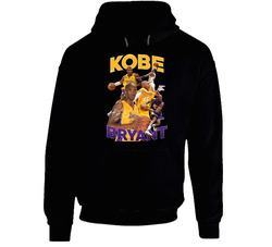 Kobe Bryant Black Hooded Sweatshirt Hoodie