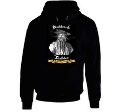 Blackbeard Triathlon - Drink-pillage-plunder Black Hooded Sweatshirt Hoodie Blackbeard Triathlon - Drink-pillage-plunder Black Hooded Sweatshirt Hoodie