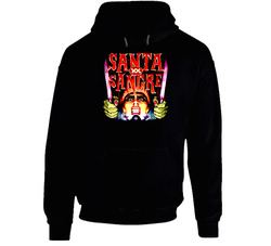 Santa Sangre Vintage Image Horror Movie Black Hooded Sweatshirt Hoodie Santa Sangre Vintage Image Horror Movie Black Hooded Sweatshirt Hoodie
