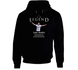Luka Modric Croatia Legend Soccer Futbol Black Hooded Sweatshirt Hoodie Luka Modric Croatia Legend Soccer Futbol Black Hooded Sweatshirt Hoodie