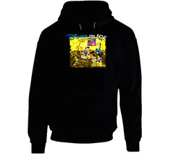 Disney On Ice Black Hooded Sweatshirt Hoodie Disney On Ice Black Hooded Sweatshirt Hoodie