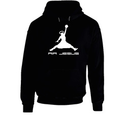 Air Jesus God Christ Christian Religion Black Hooded Sweatshirt Hoodie Air Jesus God Christ Christian Religion Black Hooded Sweatshirt Hoodie