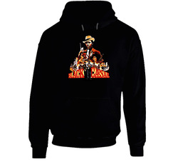 Black Ceasar Fred Williamson Black Hooded Sweatshirt Hoodie Black Ceasar Fred Williamson Black Hooded Sweatshirt Hoodie