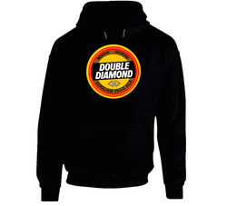 Double Diamond Beer Retro Black Hooded Sweatshirt Hoodie Double Diamond Beer Retro Black Hooded Sweatshirt Hoodie