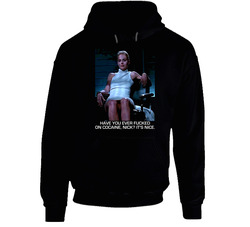Basic Instinct Interrogation Movie Black Hooded Sweatshirt Hoodie Basic Instinct Interrogation Movie Black Hooded Sweatshirt Hoodie