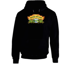 Nevada Sierra Beer Logo Black Hooded Sweatshirt Hoodie Nevada Sierra Beer Logo Black Hooded Sweatshirt Hoodie