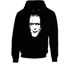 Munsters Funny Herman Tv Vintage Black Hooded Sweatshirt Hoodie Munsters Funny Herman Tv Vintage Black Hooded Sweatshirt Hoodie
