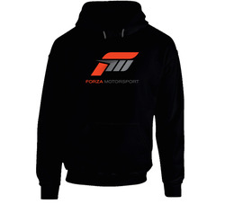 Forza Black Hooded Sweatshirt Hoodie