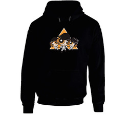 clockwork orange t-shirt powerpuff girls tee Black Hooded Sweatshirt Hoodie