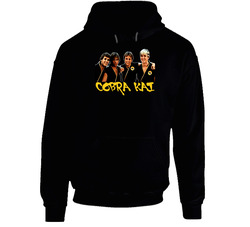 Cobra Kai Black Hooded Sweatshirt Hoodie