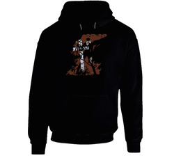 Wolfwood Trigun Anime Black Hooded Sweatshirt Hoodie