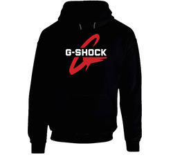 New Watch Style G-shock Black Hooded Sweatshirt Hoodie New Watch Style G-shock Black Hooded Sweatshirt Hoodie