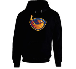Atlanta Thrashers Black Hooded Sweatshirt Hoodie Atlanta Thrashers Black Hooded Sweatshirt Hoodie