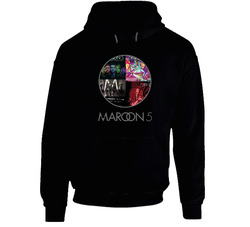 Mrn-5 Black Hooded Sweatshirt Hoodie Mrn-5 Black Hooded Sweatshirt Hoodie