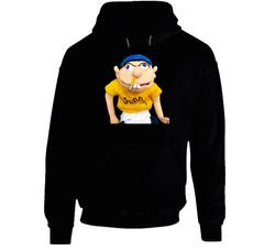 Jeffy And Mario Youth Size T Shirts Black Hooded Sweatshirt Hoodie Jeffy And Mario Youth Size T Shirts Black Hooded Sweatshirt Hoodie