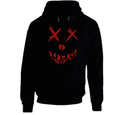 Suicide Squad Smile Jared Black Black Hooded Sweatshirt Hoodie