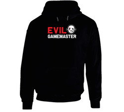 Evil Game Master Black Hooded Sweatshirt Hoodie