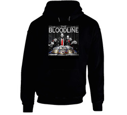 Bloodline Roman Reigns Usos Black Hooded Sweatshirt Hoodie Bloodline Roman Reigns Usos Black Hooded Sweatshirt Hoodie