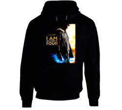 I Am Number Four Movie Black Hooded Sweatshirt Hoodie I Am Number Four Movie Black Hooded Sweatshirt Hoodie