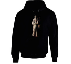 St Francis Of Assisi Praying Catholic Black Hooded Sweatshirt Hoodie St Francis Of Assisi Praying Catholic Black Hooded Sweatshirt Hoodie
