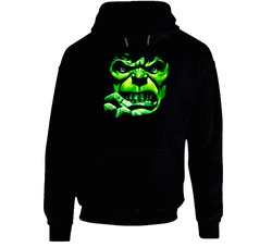 World War Hulk Comic Black Hooded Sweatshirt Hoodie World War Hulk Comic Black Hooded Sweatshirt Hoodie