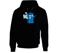Hello - Dr.who Black Hooded Sweatshirt Hoodie Hello - Dr.who Black Hooded Sweatshirt Hoodie