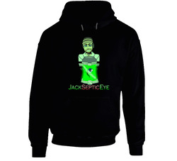 Jack Septic Eye Black Hooded Sweatshirt Hoodie Jack Septic Eye Black Hooded Sweatshirt Hoodie