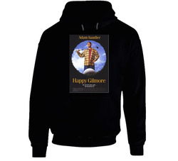 Happy Gilmore Cool 90's Comedy Vintage Classic Movie Fan Black Hooded Sweatshirt Hoodie Happy Gilmore Cool 90's Comedy Vintage Classic Movie Fan Black Hooded Sweatshirt Hoodie