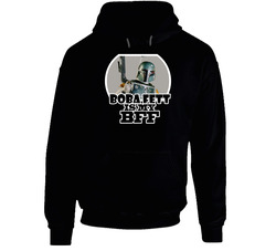 Boba Fett Is My Bff Black Hooded Sweatshirt Hoodie Boba Fett Is My Bff Black Hooded Sweatshirt Hoodie