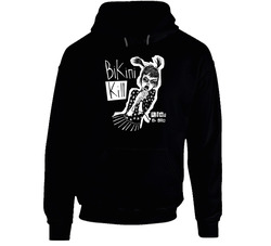 Bikini Kill Band 5 A Black Hooded Sweatshirt Hoodie