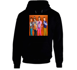 Nickelodeon's Show 'nicky, Ricky, Dicky & Dawn Fan Black Hooded Sweatshirt Hoodie