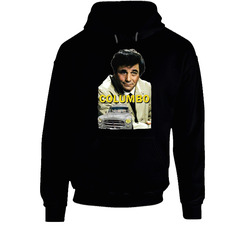 Columbo Black Hooded Sweatshirt Hoodie Columbo Black Hooded Sweatshirt Hoodie