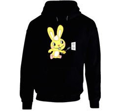 New Happy Tree Friends Cruddles Yellow Little Bunny Black Hooded Sweatshirt Hoodie New Happy Tree Friends Cruddles Yellow Little Bunny Black Hooded Sweatshirt Hoodie