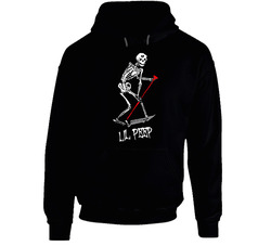 Lilpe Black Hooded Sweatshirt Hoodie Lilpe Black Hooded Sweatshirt Hoodie