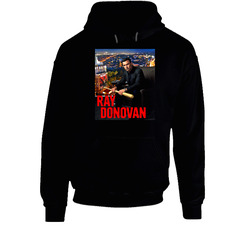 Ray Donovan Schreiber Voight Black Hooded Sweatshirt Hoodie Ray Donovan Schreiber Voight Black Hooded Sweatshirt Hoodie