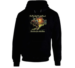 B The Marshall Tucker Band 2 Black Hooded Sweatshirt Hoodie B The Marshall Tucker Band 2 Black Hooded Sweatshirt Hoodie